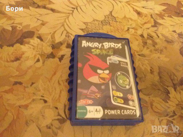 Карти за игра Angry Birds Power Cards, снимка 1 - Игри и пъзели - 30171667