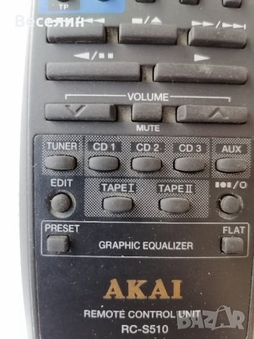 оргинално дистанционно AKAI, снимка 4 - Аудиосистеми - 42655904