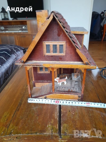 Стара дървена къщичка,декорация, снимка 5 - Други ценни предмети - 53334968