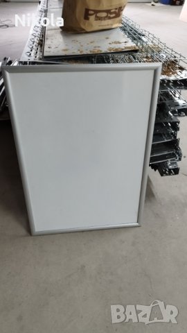 Снап рамка алуминиева, за плакати и реклами 2 + 4бр