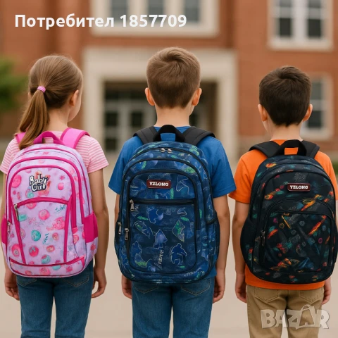 Ученически раници за момче и момиче, снимка 1