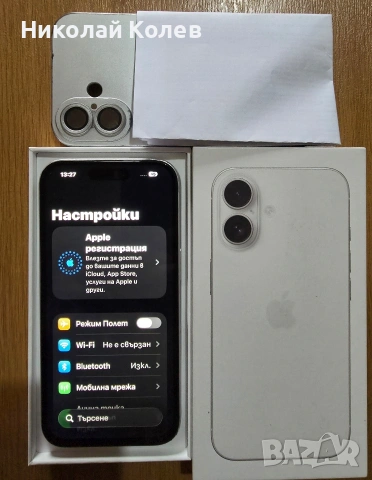IPhone 16/5G/8/128GB/88%Капацитет , снимка 2 - Apple iPhone - 53946098