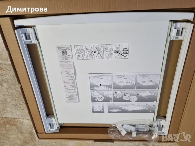 Свързващ кит , за пералня със сушилня модел BOSCH WTZ11400, снимка 4 - Сушилни - 56184480