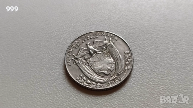 5 сентесимо, 1/4 балбоа, 1/2 балбоа Панама, снимка 11 - Нумизматика и бонистика - 41015335