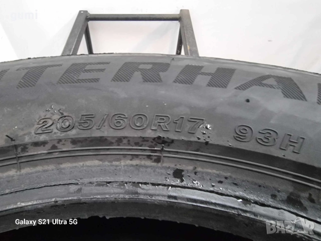 2бр зимни гуми 205/60/17 FIRESTONE L04411 , снимка 4 - Гуми и джанти - 52732366