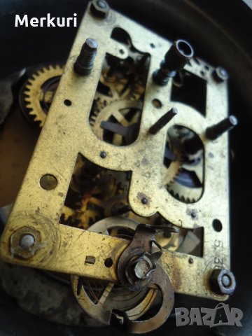 Стар рядък немски будилник J.Kaiser (1922), снимка 13 - Колекции - 29897139