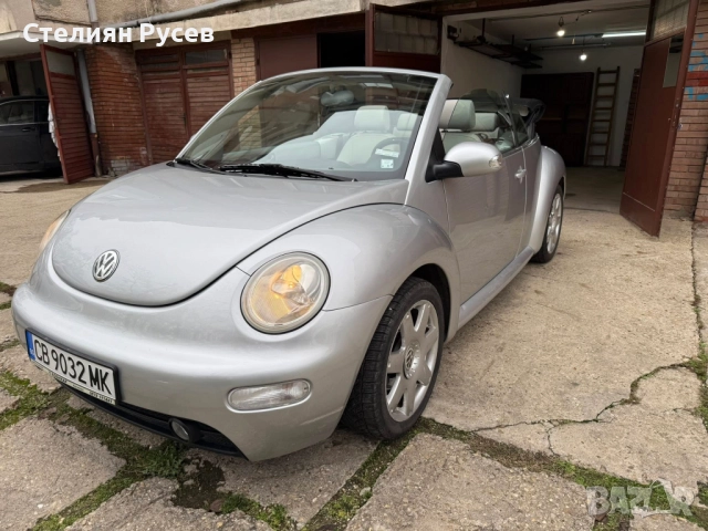 VW New Beetle 2.0i 115кс  кабриолет   - цена 4 600 лв или 2351,94 евро --- БЕЗ БАРТЕР -кабриолет  - , снимка 2 - Автомобили и джипове - 52618060