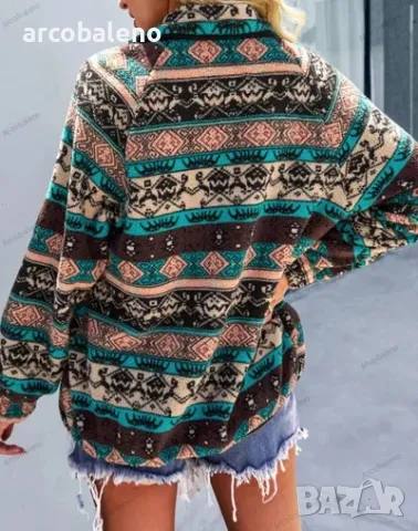 Модно дамско преходно ежедневно яке, 7цвята , снимка 11 - Якета - 48336671