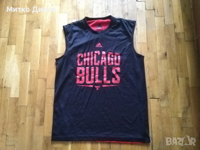 Чикаго Булс НБА маркова баскетболна тениска Адидас реверсабле две лица размер М, снимка 6 - Баскетбол - 40283899