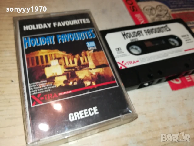 HOLIDAY FAVORITES GREECE-ORIGINAL TAPE 1708251927, снимка 12 - Аудио касети - 51395423