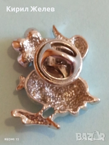 Бижу SWAROVSKI патица инкрустирана с кристали и цветни скъпоценни камъни 52229, снимка 7 - Други - 52546393