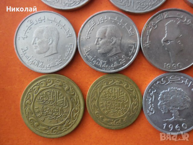 Лот монети Тунис, снимка 9 - Нумизматика и бонистика - 40520110