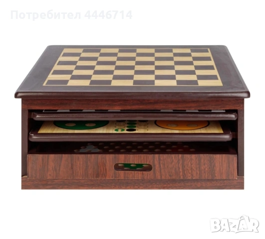 Дървени игри 10 в 1, снимка 3 - Образователни игри - 54358585