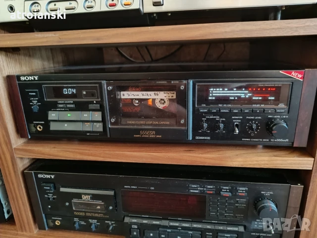 Касетен дек SONY TC-K555ESR
, снимка 6 - Декове - 50785511