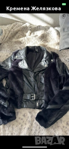 Кожено яке , снимка 2 - Якета - 52448699