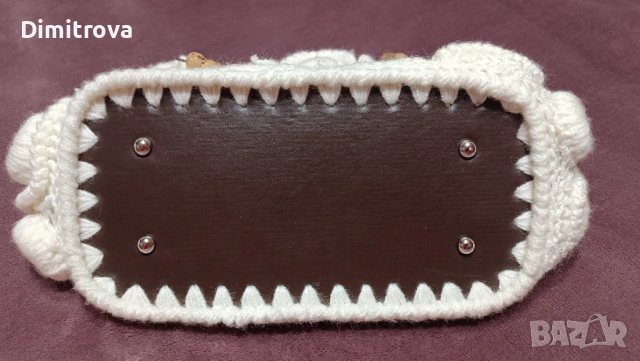 Плетена дамска чанта, снимка 7 - Чанти - 53139205