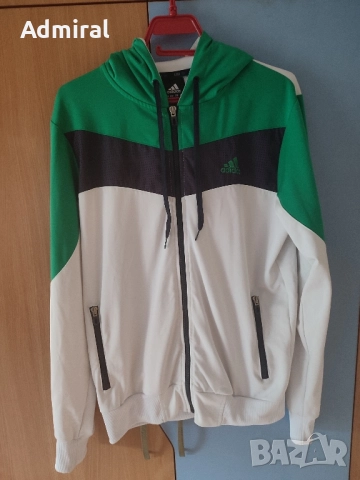 Оригинално мъжко горнище Adidas Climalite , снимка 3 - Спортни дрехи, екипи - 52100274