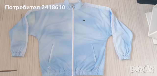 Lacoste Sport x Daniil Medvedev Full Zip Regular Fit  Size 6 / XL  НОВО! ОРИГИНАЛ! Мъжко Горнище с ц