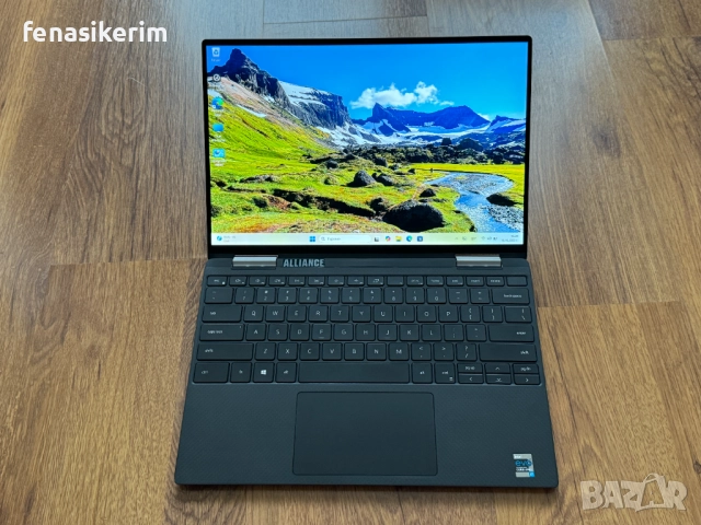 13.4' UHD+ Touch 2 in 1 i7-1185G7 DELL XPS 9310 16GB LPDDR4X/512GB NVMe/Подсветкa/Win 11/Бат 6ч., снимка 2 - Лаптопи за работа - 52104801