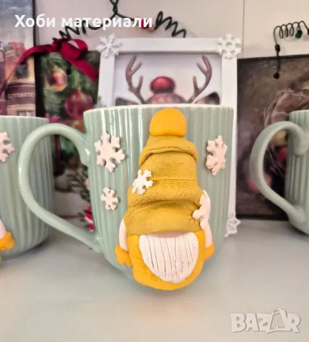 чаши полимерна глина , снимка 6 - Ръчно изработени сувенири - 48421255