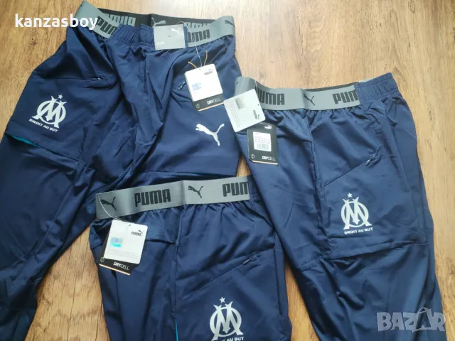 puma Olympique de Marseille training pants 2018/19 - мъжко футболно долнище НОВО размер-С, снимка 5 - Спортни дрехи, екипи - 49815018