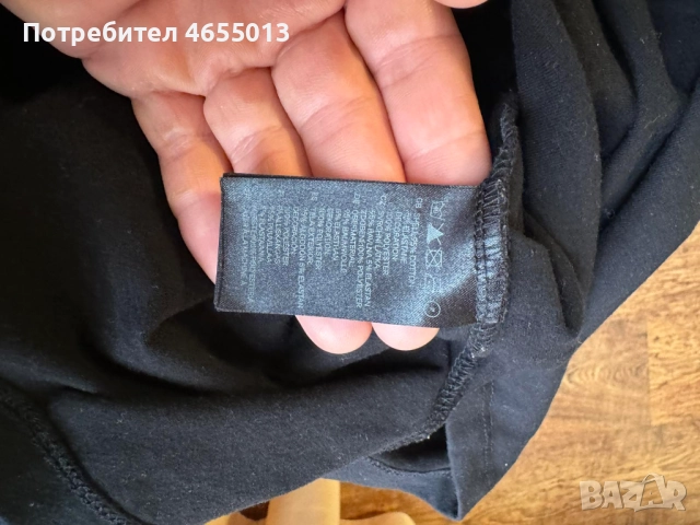 ПОДАРЯВАМ Дамска черна туника H&m, снимка 5 - Туники - 52461401