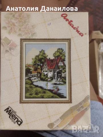 Продавам чисти схеми и комплект  гоблени, снимка 1