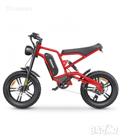 НОВО!! Електрически велосипед Hidoes B6 1200W 48V/18.2Ah 55 км. ч. , снимка 4 - Велосипеди - 51679947