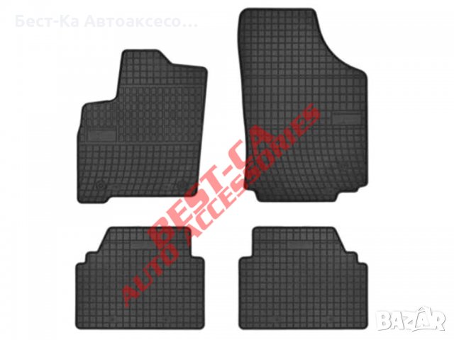 Висококачествени гумени стелки FROGUM Opel Meriva Опел Мерива 2003 - 2010, снимка 1