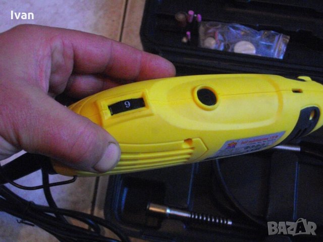 King Craft-170 Вата-Нова Немска-Мини Дрелка-Шлифовалка-Комплект-Кинг Крафт, снимка 10 - Други инструменти - 35558340