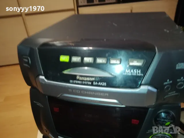 PANASONIC SA-AK25 CD DECK TUNER AMPLI 1311241717LNWCR, снимка 7 - Аудиосистеми - 47956923