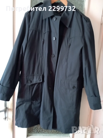 Мъжки шлифер № 52 с дебела сваляща се подплата