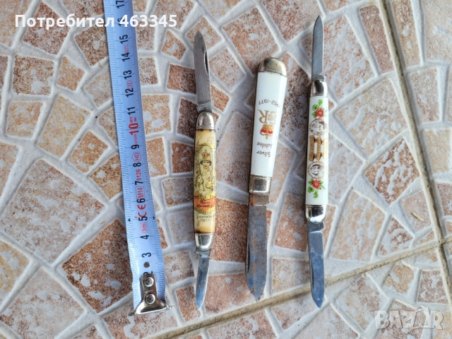 Нож, джобно ножче-17, снимка 3 - Антикварни и старинни предмети - 51632558