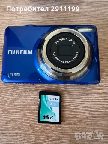 Фотоапарат Fujifilm 14Mp, снимка 8 - Фотоапарати - 51081174