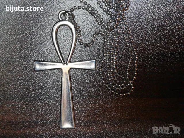 Промоция Египетски медальон Анкх, снимка 3 - Колиета, медальони, синджири - 50211578