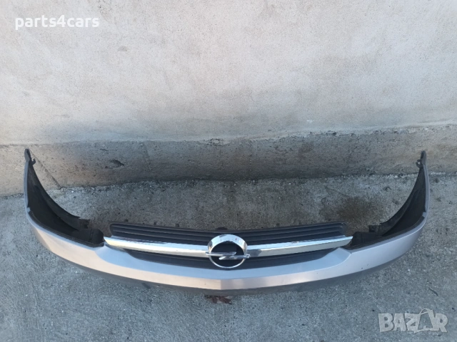 предна броня за опел мерива А с маска решетка халогени OPEL MERIVA A, снимка 4 - Части - 54130459