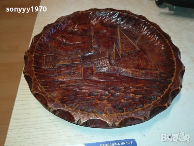 ДЪРВОРЕЗБА ОТ ФРАНЦИЯ 26Х3СМ 2702241701, снимка 4 - Антикварни и старинни предмети - 44496662