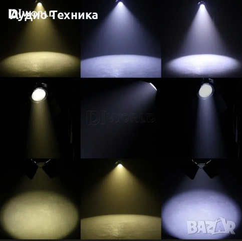 200W COB Zoom Par LED проектор. , снимка 4 - Лед осветление - 53291406