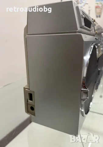 🔈Колекционерски ретро радиокасетофон SHARP GF-575  - Boombox - профилактиран🔉, снимка 9 - Радиокасетофони, транзистори - 55767378