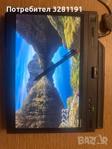 🔥 Lenovo ThinkPad X220 Tablet IPS + стилус + SSD + ДОКИНГ СТАНЦИЯ 🔥, снимка 3 - Лаптопи за работа - 53918775
