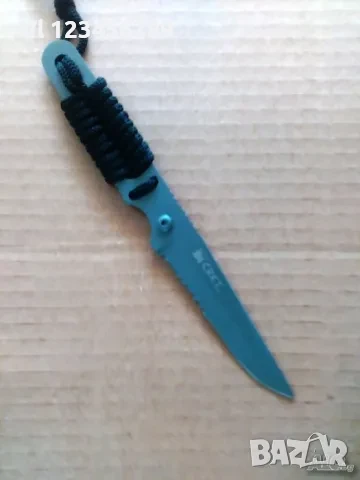 Нож за скрито носене на врата-CRKT-ED HOULIGAN 82 x182, снимка 2 - Ножове - 50815685