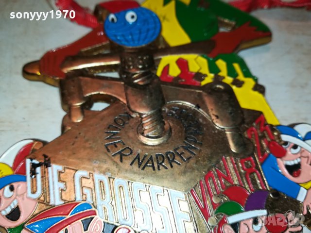 KOLNER NARREN PRESE 1982 GERMANY 0210211423, снимка 7 - Антикварни и старинни предмети - 34325115