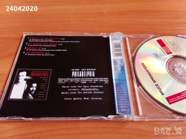 Bruce Springsteen – Streets Of Philadelphia CD single, снимка 2 - CD дискове - 56441761