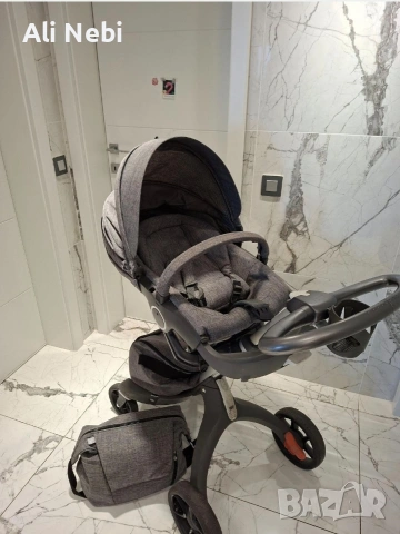 Детска количка STOKKE в много добро състояние , снимка 4 - Детски комплекти - 54042949