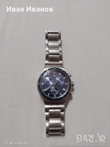 Мъжки часовник Swatch Irony Chrono (Swiss Made) – Хронограф 