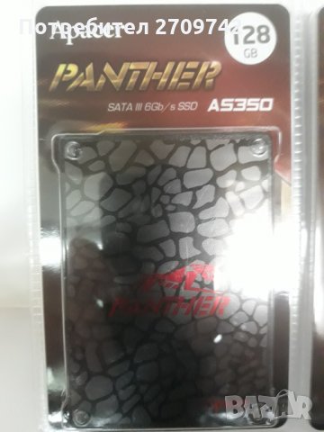 Продавам нови SSD-та "Apacer Panther" 256GB ,128GB., снимка 4 - Твърди дискове - 26030727