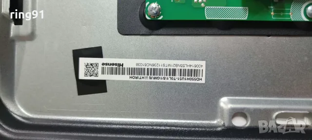 Main board - RSAG7.820.12903/ROH Hisense 55A6K, снимка 3 - Части и Платки - 56480922