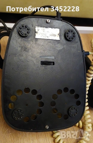 Телефон ретро бакелит за колекционери , снимка 7 - Антикварни и старинни предмети - 54138981