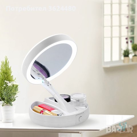  LED ОГЛЕДАЛО ЗА ГРИМИРАНЕ, снимка 8 - Други - 40416086