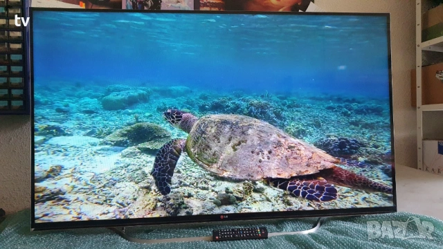 LG 55 инча ЛГ LED 3D 3Д смарт лед телевизор - като нов!, снимка 5 - Телевизори - 54126624